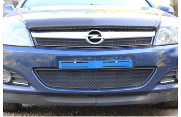 Защита радиатора - OPEL ASTRA (H) 2006-2015г.в. (III рестайлинг) (Хэтчбэк 3 двери, кабриолет) 