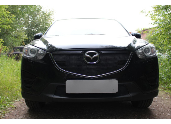 Защита радиатора - MAZDA CX-5 2015-2017г.в. (I рестайлинг) Защита радиатора - MAZDA CX-5 2015-2017г.в. (I рестайлинг)