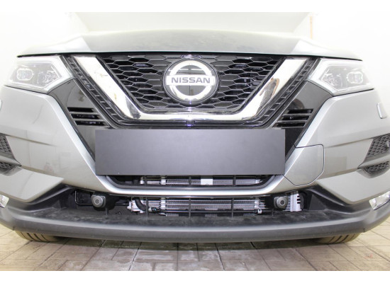 Защита радиатора - NISSAN QASHQAI (J11) 2019-2024г.в. (II рестайлинг) 