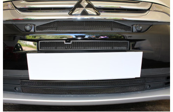 Защита радиатора - MITSUBISHI OUTLANDER 2015-2018г.в. (III рестайлинг-2) 