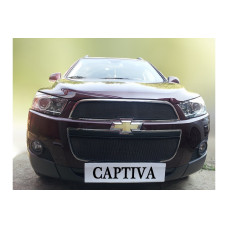 Защита радиатора - CHEVROLET CAPTIVA 2011-2013г.в. (I рестайлинг)