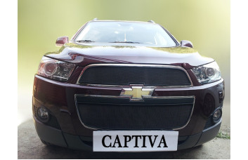 Защита радиатора - CHEVROLET CAPTIVA 2011-2013г.в. (I рестайлинг)