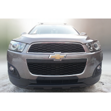 Защита радиатора - CHEVROLET CAPTIVA 2013-2015г.в. (I рестайлинг-2)