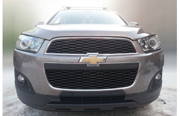 Защита радиатора - CHEVROLET CAPTIVA 2013-2015г.в. (I рестайлинг-2)