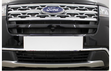 Защита радиатора - FORD EXPLORER 2018-2019г.в. (V рестайлинг-2) 