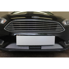 Защита радиатора - FORD FOCUS 2014-2019г.в. (III рестайлинг)  (кроме Titanium)