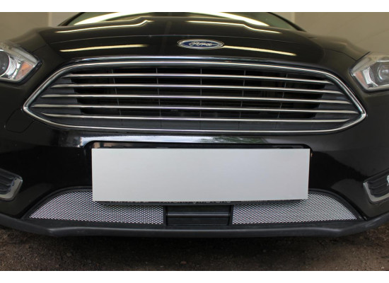 Защита радиатора - FORD FOCUS 2014-2019г.в. (III рестайлинг)  (кроме Titanium)