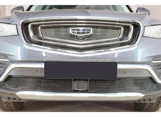 Защита радиатора - GEELY ATLAS PRO 2019-2024г.в. (I) Защита радиатора - GEELY ATLAS PRO 2019-2024г.в. (I)