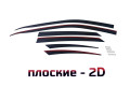 2D Дефлектор окон - LADA GRANTA 2013-2024г.в. (I, I рестайлинг) - Лифтбек