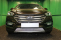 Защита радиатора - HYUNDAI SANTA FE 2015-2019г.в. (III рестайлинг) Защита радиатора - HYUNDAI SANTA FE 2015-2019г.в. (III рестайлинг)