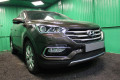 Защита радиатора - HYUNDAI SANTA FE 2015-2019г.в. (III рестайлинг) Защита радиатора - HYUNDAI SANTA FE 2015-2019г.в. (III рестайлинг)