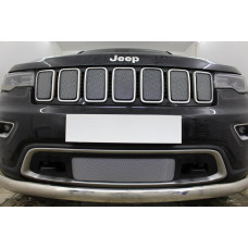 Защита радиатора - JEEP GRAND CHEROKEE (WK2) 2018-2024г.в. (IV рестайлинг-2)  (Laredo,Limited,Overland)