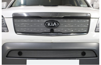 Защита радиатора - KIA MOHAVE 2017-2020г.в. (I рестайлинг)