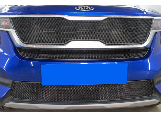 Защита радиатора - KIA SELTOS 2019-2024г.в. (I) Защита радиатора - KIA SELTOS 2019-2024г.в. (I)