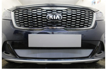 Защита радиатора - KIA SORENTO PRIME 2017-2020г.в. (III рестайлинг) 