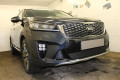 Защита радиатора - KIA SORENTO PRIME 2017-2020г.в. (III рестайлинг) 