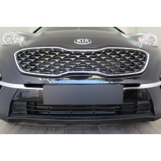 Защита радиатора - KIA SPORTAGE 2018-2022г.в. (IV рестайлинг) (кроме GT-Line)