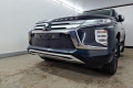 Защита радиатора - MITSUBISHI PAJERO SPORT 2021-2022г.в. (III рестайлинг)