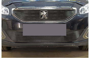 Защита радиатора - PEUGEOT 408 2017-2024г.в. (I рестайлинг) 