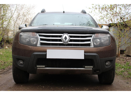 Защита радиатора - RENAULT DUSTER 2011-2015г.в. (I) Защита радиатора - RENAULT DUSTER 2011-2015г.в. (I)