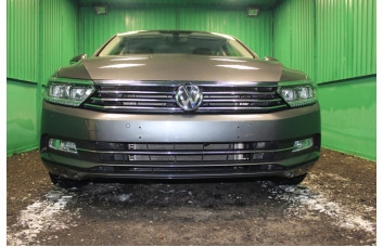 Защита радиатора - VOLKSWAGEN PASSAT (B8) 2015-2020г.в. (VIII)  1,8 TSI / 2.0 TSI 