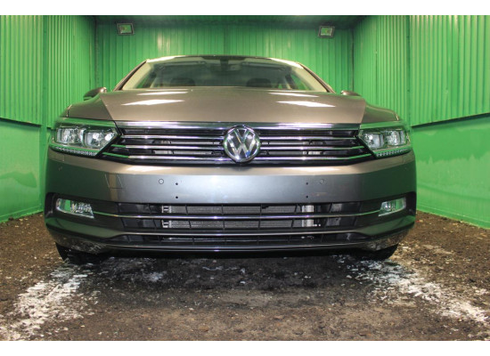 Защита радиатора - VOLKSWAGEN PASSAT (B8) 2015-2020г.в. (VIII)  1,8 TSI / 2.0 TSI 