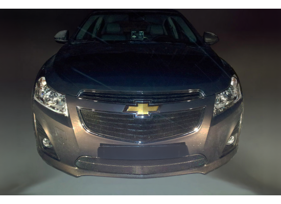Защита радиатора - CHEVROLET CRUZE 2012-2015г.в. (I рестайлинг) Защита радиатора - CHEVROLET CRUZE 2012-2015г.в. (I рестайлинг)