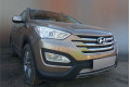 Защита радиатора - HYUNDAI SANTA FE 2012-2016г.в. (III) Защита радиатора - HYUNDAI SANTA FE 2012-2016г.в. (III)