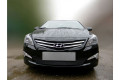 Защита радиатора - HYUNDAI SOLARIS 2014-2017г.в. (I рестайлинг) Защита радиатора - HYUNDAI SOLARIS 2014-2017г.в. (I рестайлинг)