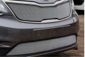 Защита радиатора - KIA RIO 2015-2017г.в. (III рестайлинг) (Комфорт,Люкс,Престиж)