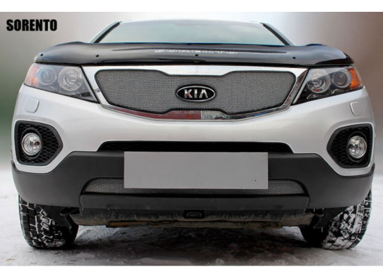 Защита радиатора - KIA SORENTO 2009-2012г.в. (II) Защита радиатора - KIA SORENTO 2009-2012г.в. (II)
