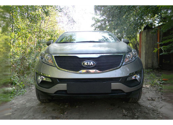 Защита радиатора - KIA SPORTAGE 2010-2014г.в. (III) Защита радиатора - KIA SPORTAGE 2010-2014г.в. (III)
