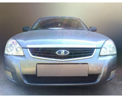 Защита радиатора - LADA PRIORA 2012-2013г.в. (I) Защита радиатора - LADA PRIORA 2012-2013г.в. (I)