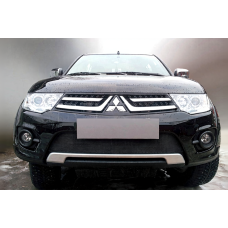 Защита радиатора - MITSUBISHI L200 2014-2015г.в. (IV рестайлинг)