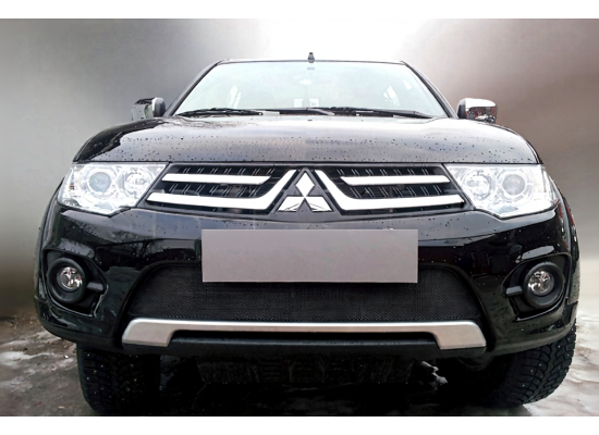 Защита радиатора - MITSUBISHI L200 2014-2015г.в. (IV рестайлинг)