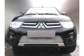 Защита радиатора - MITSUBISHI L200 2014-2015г.в. (IV рестайлинг)