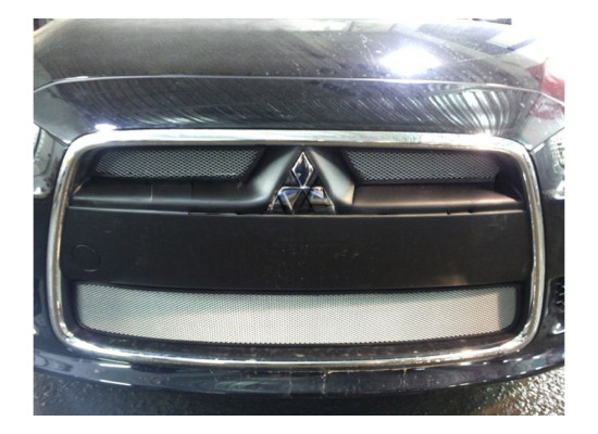 Защита радиатора - MITSUBISHI LANCER 2011-2016г.в. (X рестайлинг) 