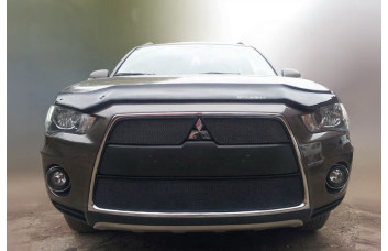 Защита радиатора - MITSUBISHI OUTLANDER (XL) 2009-2013г.в. (II рестайлинг)