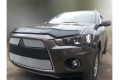 Защита радиатора - MITSUBISHI OUTLANDER (XL) 2009-2013г.в. (II рестайлинг) Защита радиатора - MITSUBISHI OUTLANDER (XL) 2009-2013г.в. (II рестайлинг)