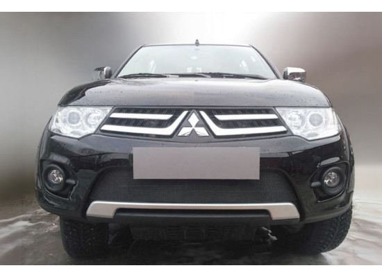 Защита радиатора - MITSUBISHI PAJERO SPORT 2013-2016г.в. (II рестайлинг) 