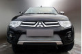 Защита радиатора - MITSUBISHI PAJERO SPORT 2013-2016г.в. (II рестайлинг) 