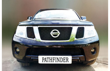 Защита радиатора - NISSAN PATHFINDER 2010-2014г.в. (III рестайлинг) (NAVARA)