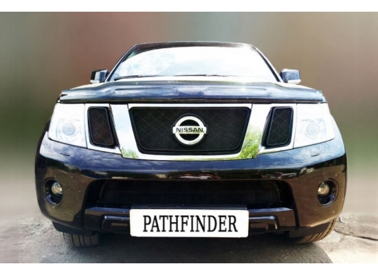 Защита радиатора - NISSAN PATHFINDER 2010-2014г.в. (III рестайлинг) (NAVARA)