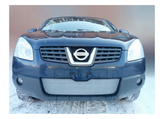 Защита радиатора - NISSAN QASHQAI (J10) 2006-2010г.в. (I) Защита радиатора - NISSAN QASHQAI (J10) 2006-2010г.в. (I)
