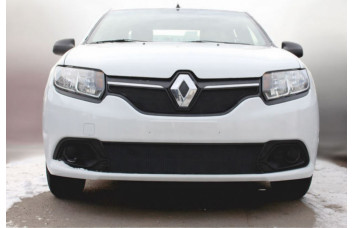 Защита радиатора - RENAULT LOGAN 2014-2018г.в. (II) comfort/access