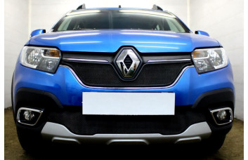 Защита радиатора - RENAULT LOGAN STEPWAY 2018-2024г.в. (I)