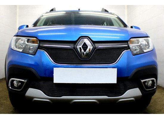 Защита радиатора - RENAULT LOGAN STEPWAY 2018-2024г.в. (I)