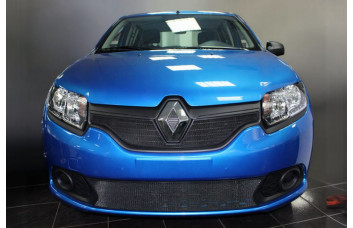 Защита радиатора - RENAULT SANDERO 2014-2018г.в. (II) 