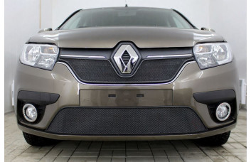 Защита радиатора - RENAULT SANDERO 2018-2024г.в. (II рестайлинг)