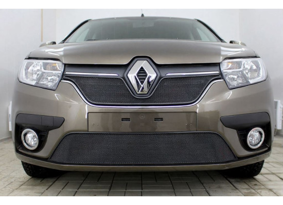 Защита радиатора - RENAULT SANDERO 2018-2024г.в. (II рестайлинг)